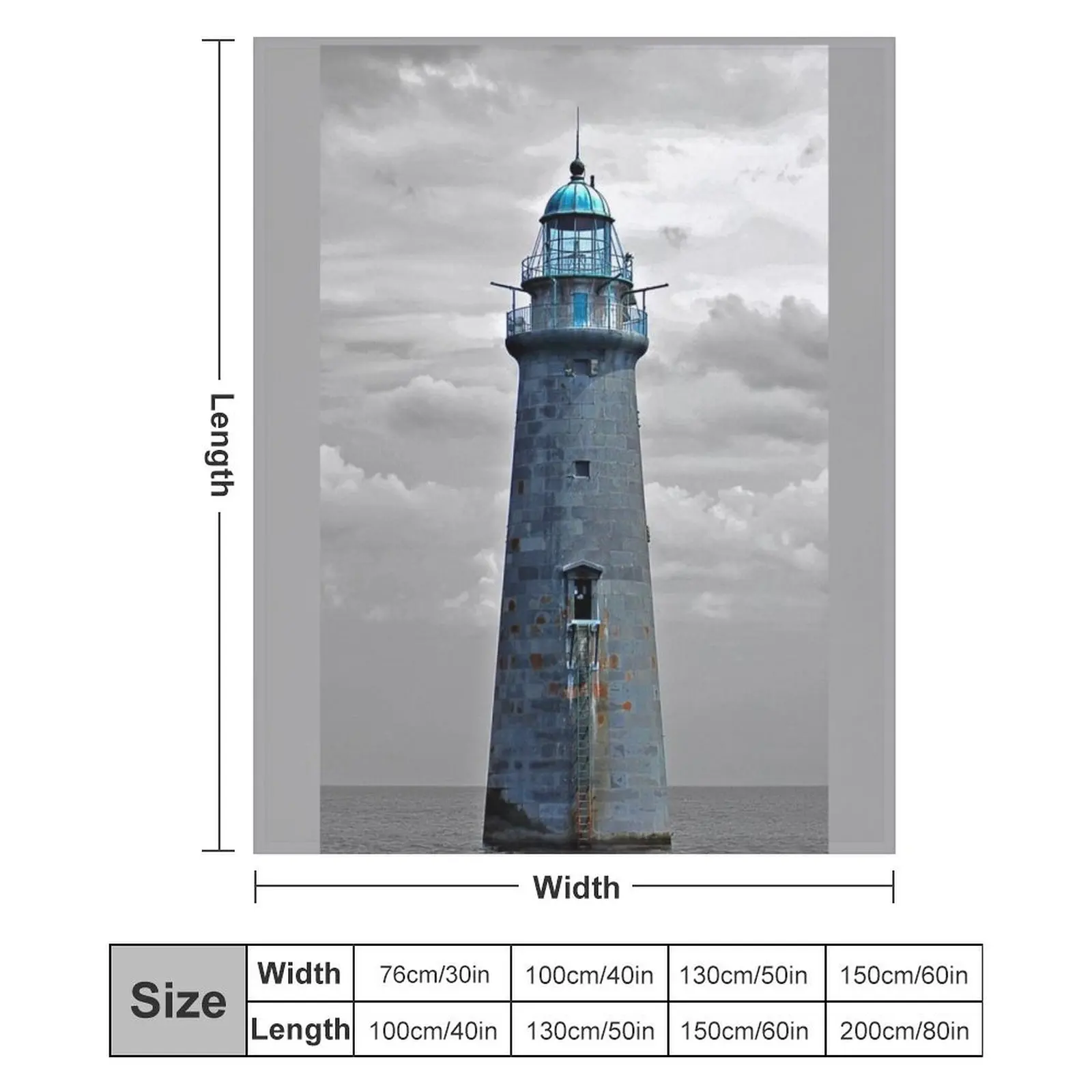 Одеяло Minot Light - Scituate Massachusetts Throw Blanket Термальное тяжелое одеяло для сна