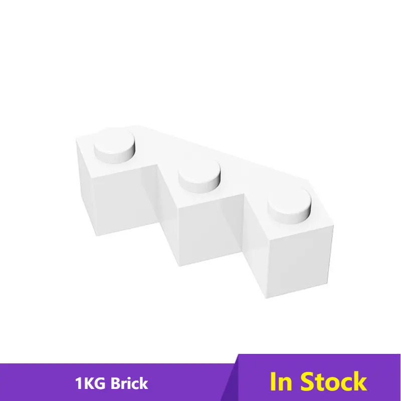 

1KG Assembles Particles 2462 3x3 Multifaceted Brick City Wall Slanted Building Blocks Replaceable Parts Toys For kid Gift 640PCS