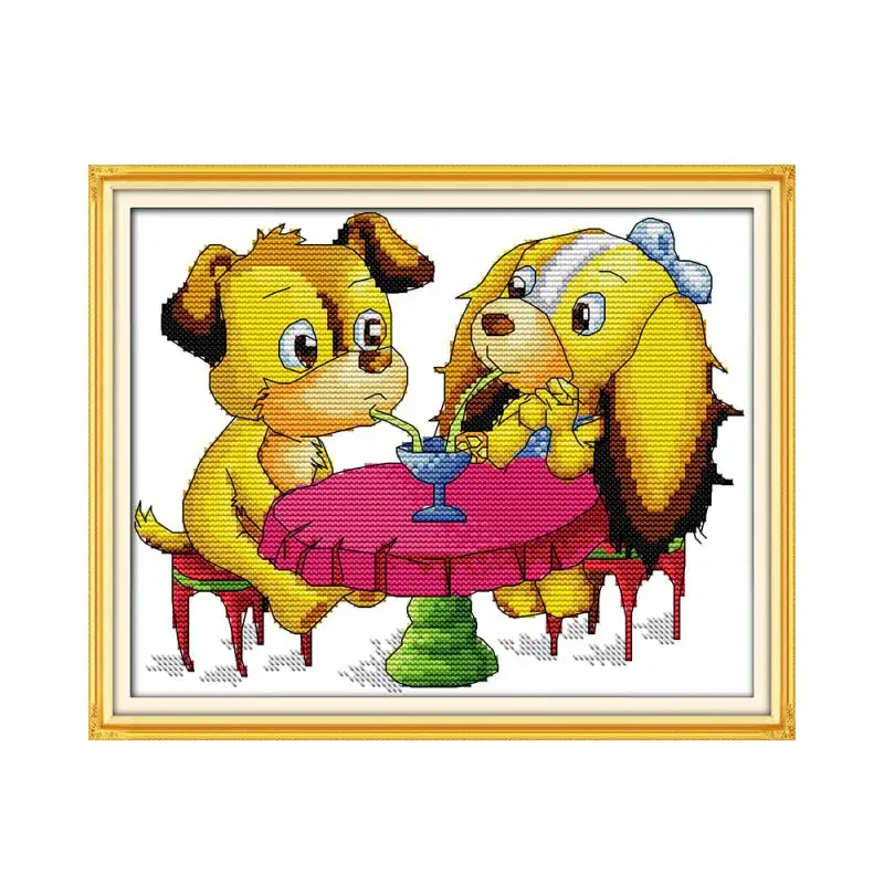 

Набор для вышивки крестиком 14 карат, 11 карат