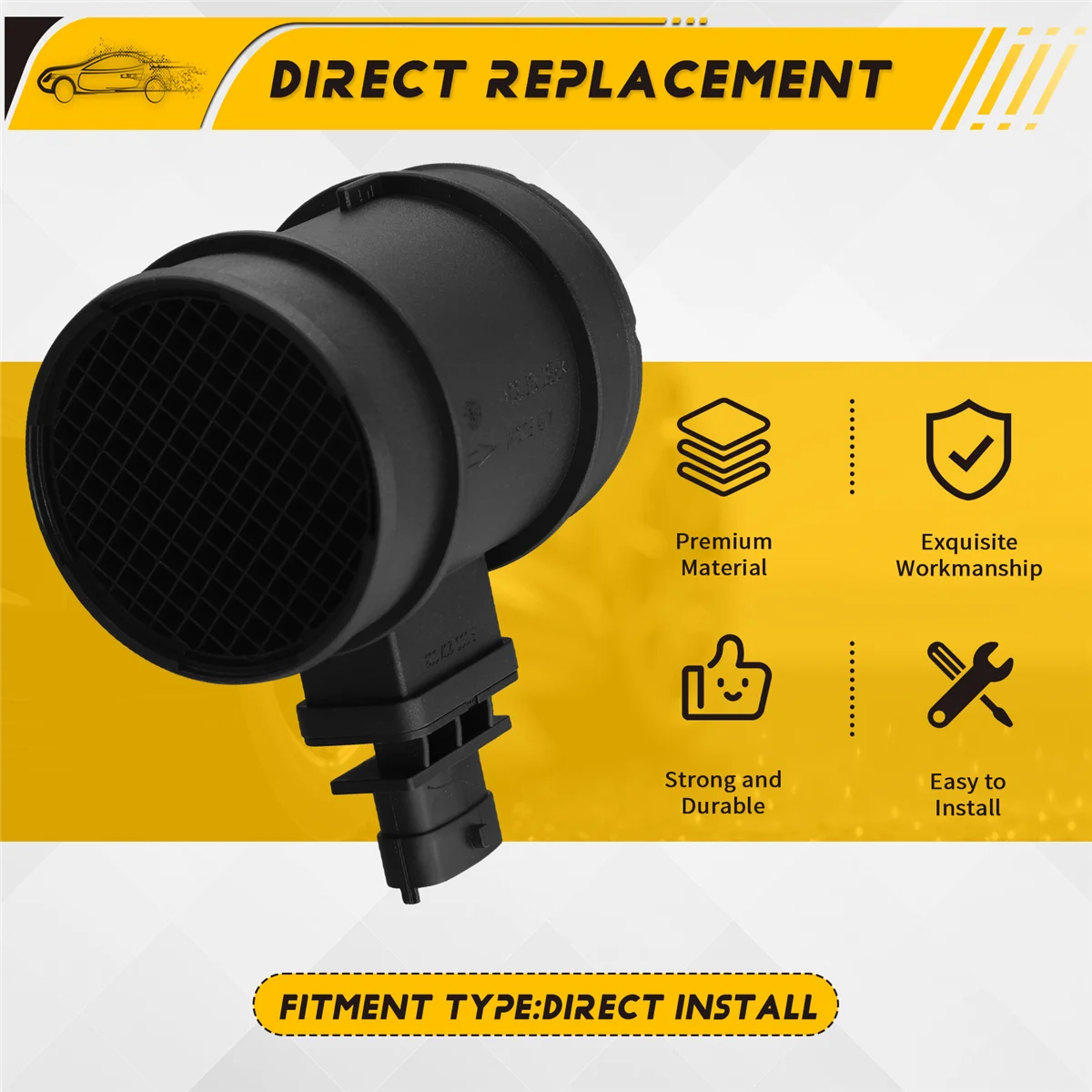 0281006140 Датчик массового расхода воздуха автомобиля для Great Wall Haval JMC Jiangling Kaiyun Isuzu