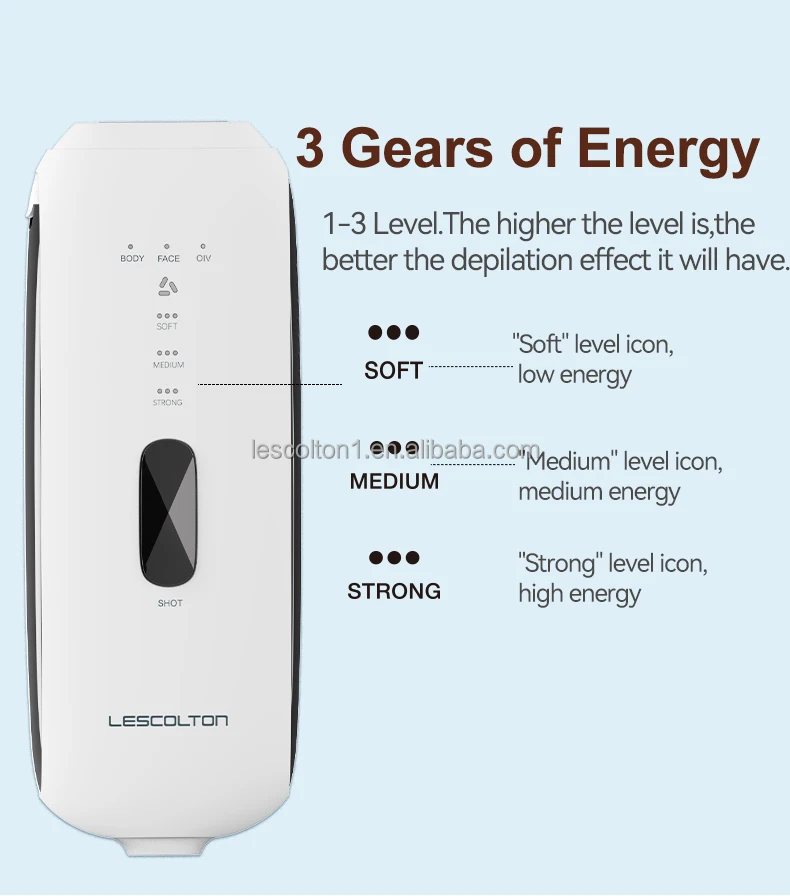 Lescolton ipl портативная эпиляция лыжного омоложения сапфировый холодный