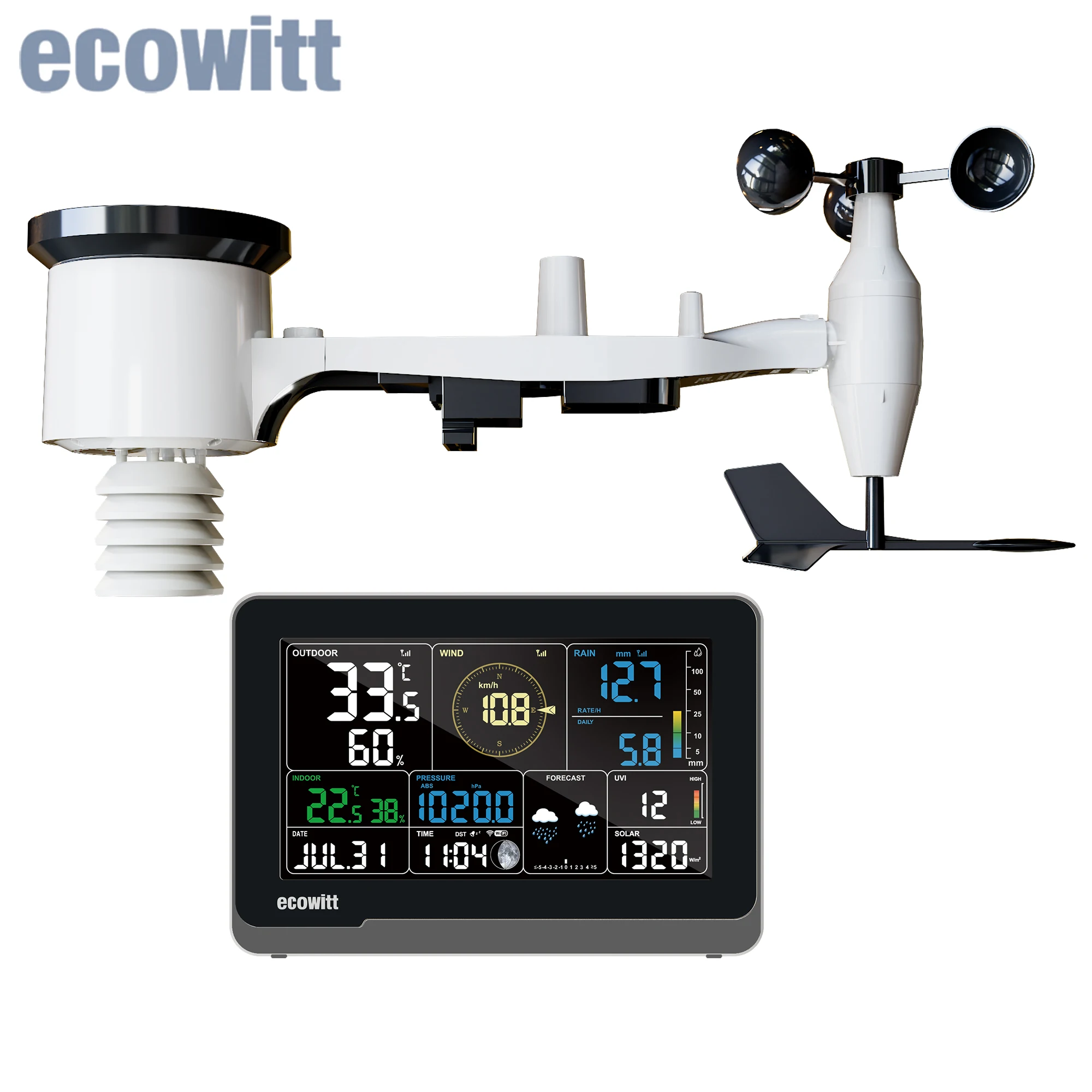 

Метеостанция Ecowitt WS3900