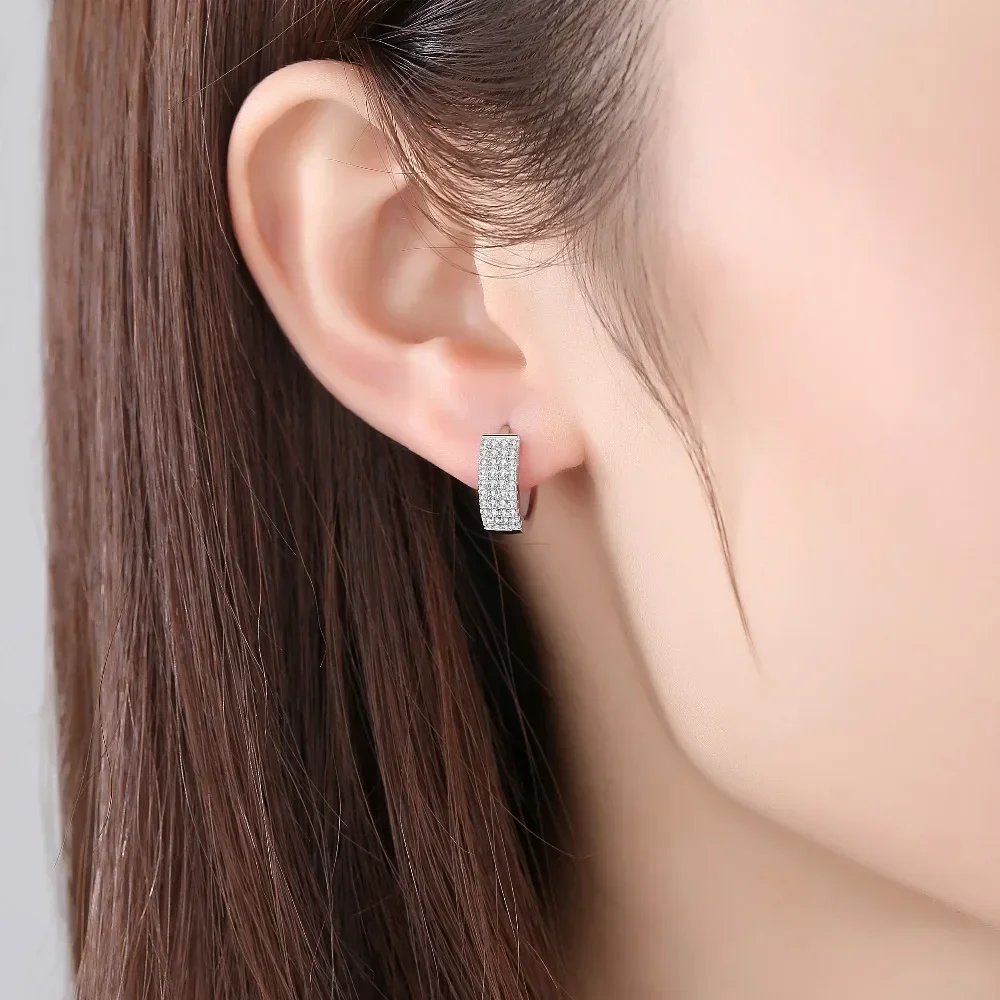 KALETINE модные свадебные серьги из стерлингового серебра 925 пробы для женщин