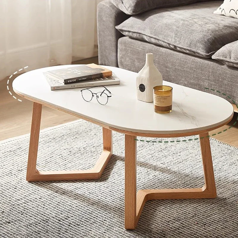 Деревянные журнальные столики современные кофейные дизайнерские домашние