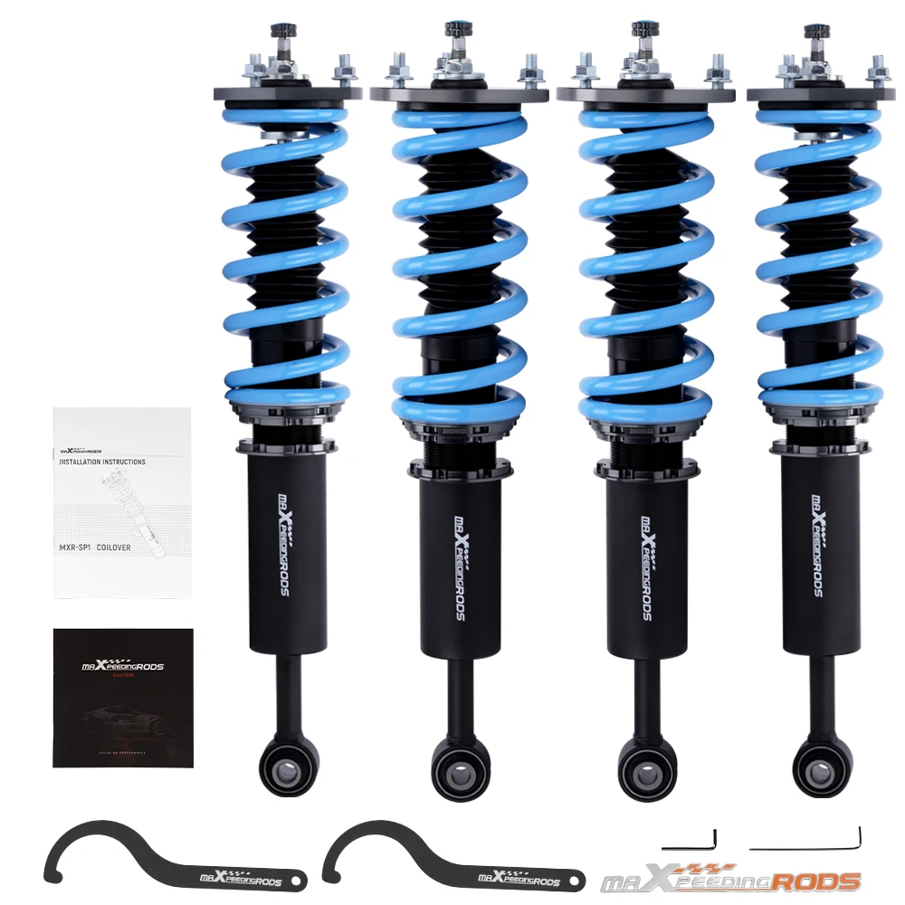 

24 Ways Adjustable Damper Coilover for Lexus IS250 IS350 GSE20/21 RWD Struts Adjustable Damper Height Coilovers