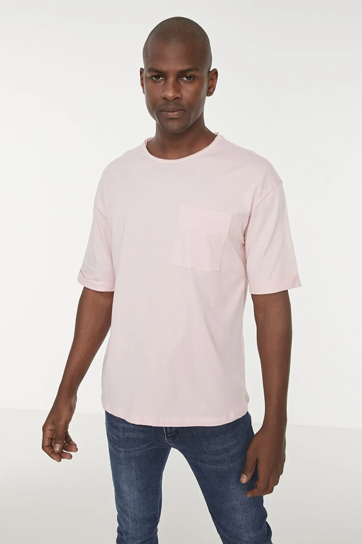 

Pink Male Oversized t-shirt 1053 T-Shirts For Men Tee For Men Summer Fashion