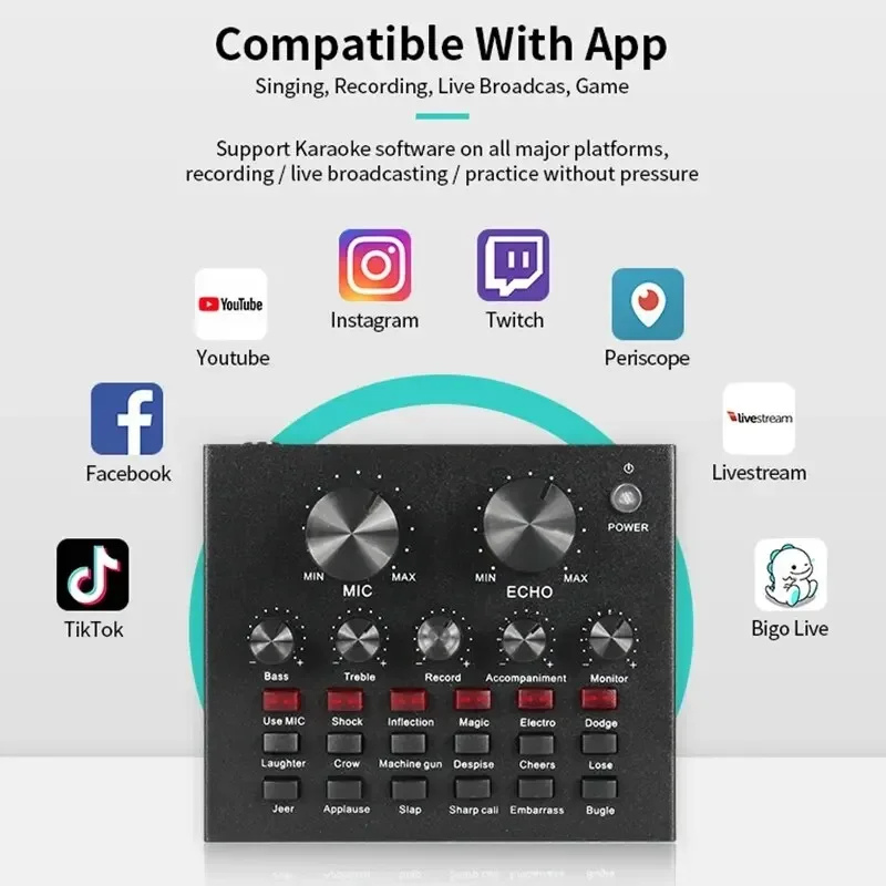 Набор звуковых карт BM800 V8