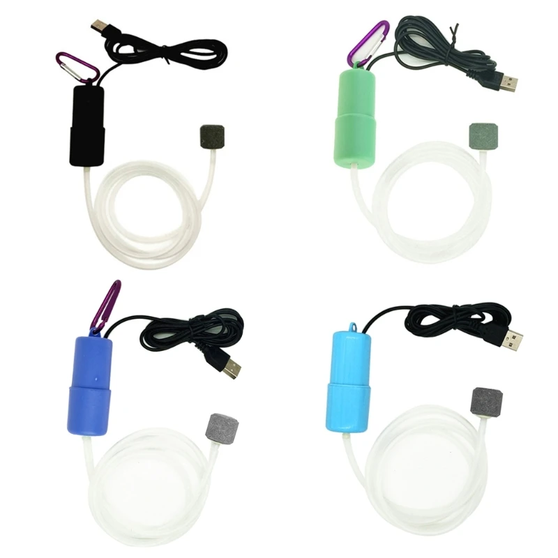 

C63B миниатюрный аквариум с USB, воздушный насос, аквариум для водного террариума, небольшой Оксигенатор Acce
