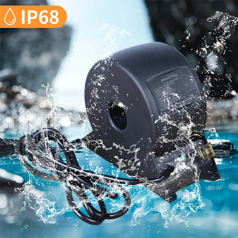 Светодиодный наружная Водонепроницаемая кольцевая трансформаторная лампа для