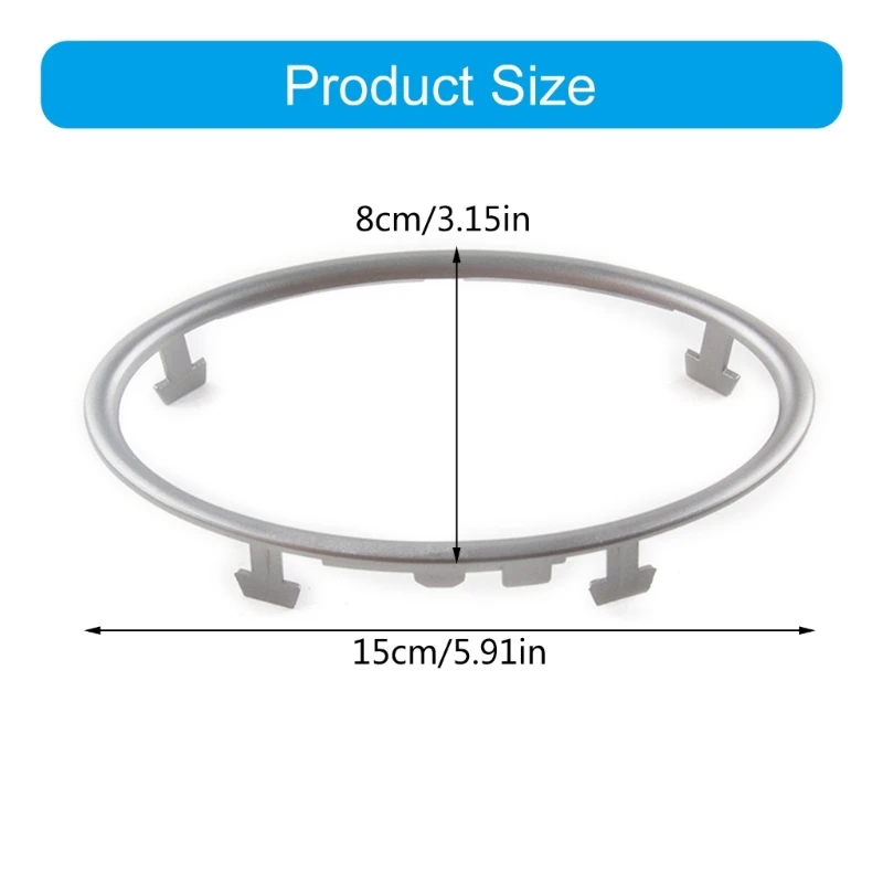 Автомобильная внутренняя 4 шт. отделка кондиционера украшение на выходе наклейка