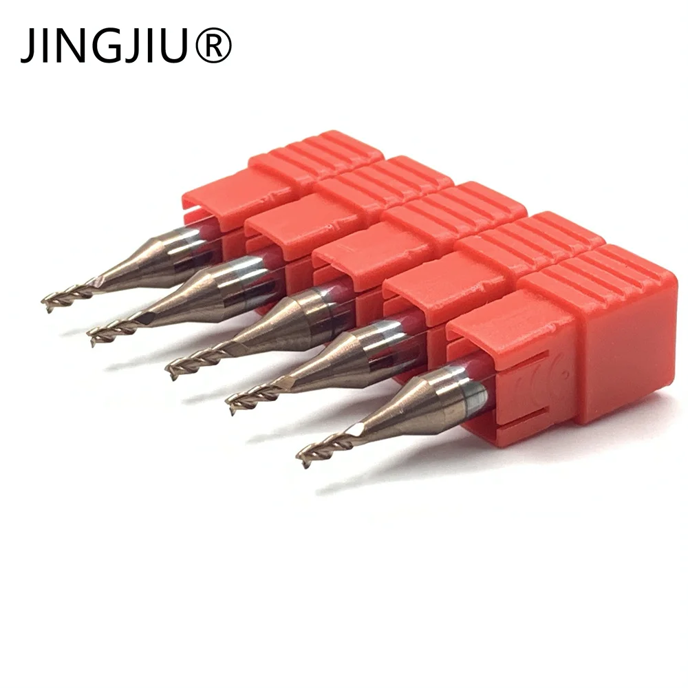(5 шт.) бренд JINGJIU концевой фрезерный резец 2 0 мм карбидный слесарный инструмент