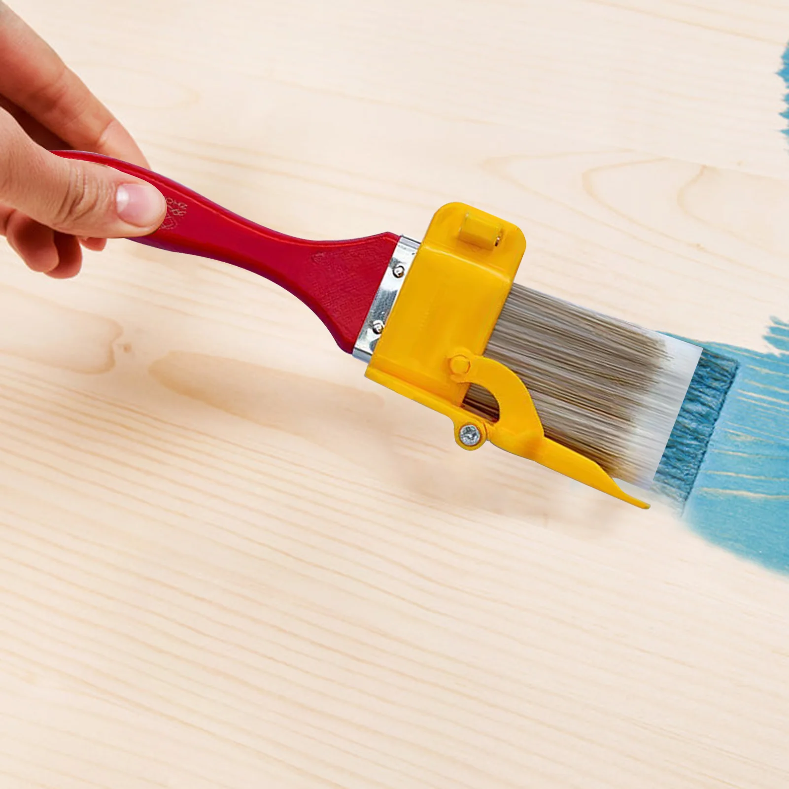 

1Set High-Quality ABS Paint Brush Different Size Wooden Handle Watercolor Brushes For Home Wall Room Detail School Art Supplies