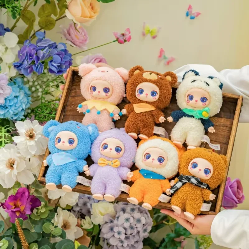 Хлопковая виниловая серия Kawaii Liila 2-го поколения слепая коробка Tide Play милая кукла