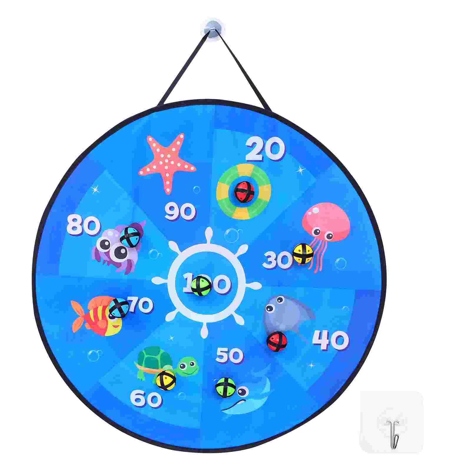 

1 Set of Tossing Darts Goo Dart Board Dart Board for Kids Playing Children