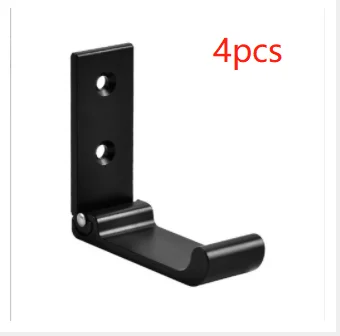 

4 шт. стойка для пистолета настенное крепление-складные крючки вешалки устойчивые к царапинам с мягкой подкладкой-отлично подходит для подв...