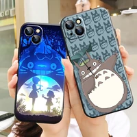 japan anime totoro miyazaki phone case for apple iphone 13 12 11 pro 12 13 mini x xr xs max se 6 6s 7 8 plus coque