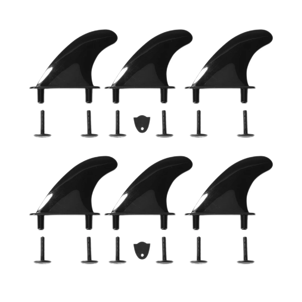 

3pcs/set Soft Surf Fins Water Fins with Replacement Screws for Surfboard Softboard Water Wave Fin Surf Board Paddle Board