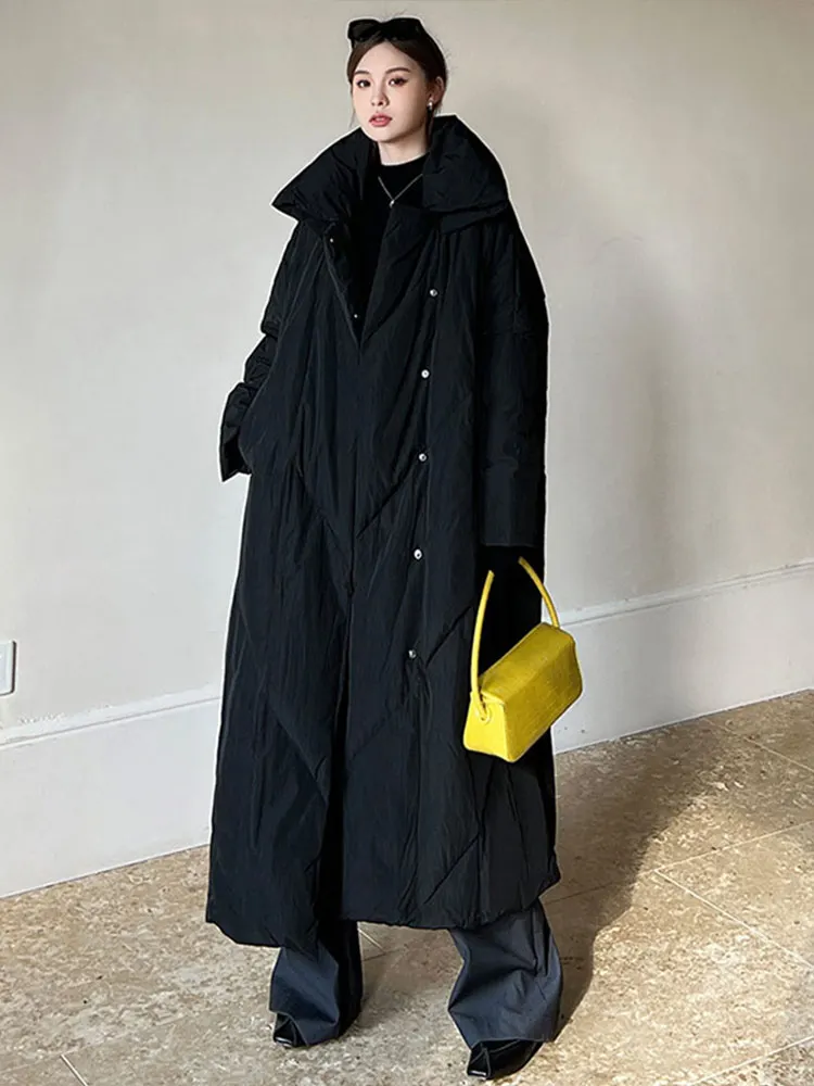 Однобортные женские куртки с утолщенными лацканами повседневная свободная