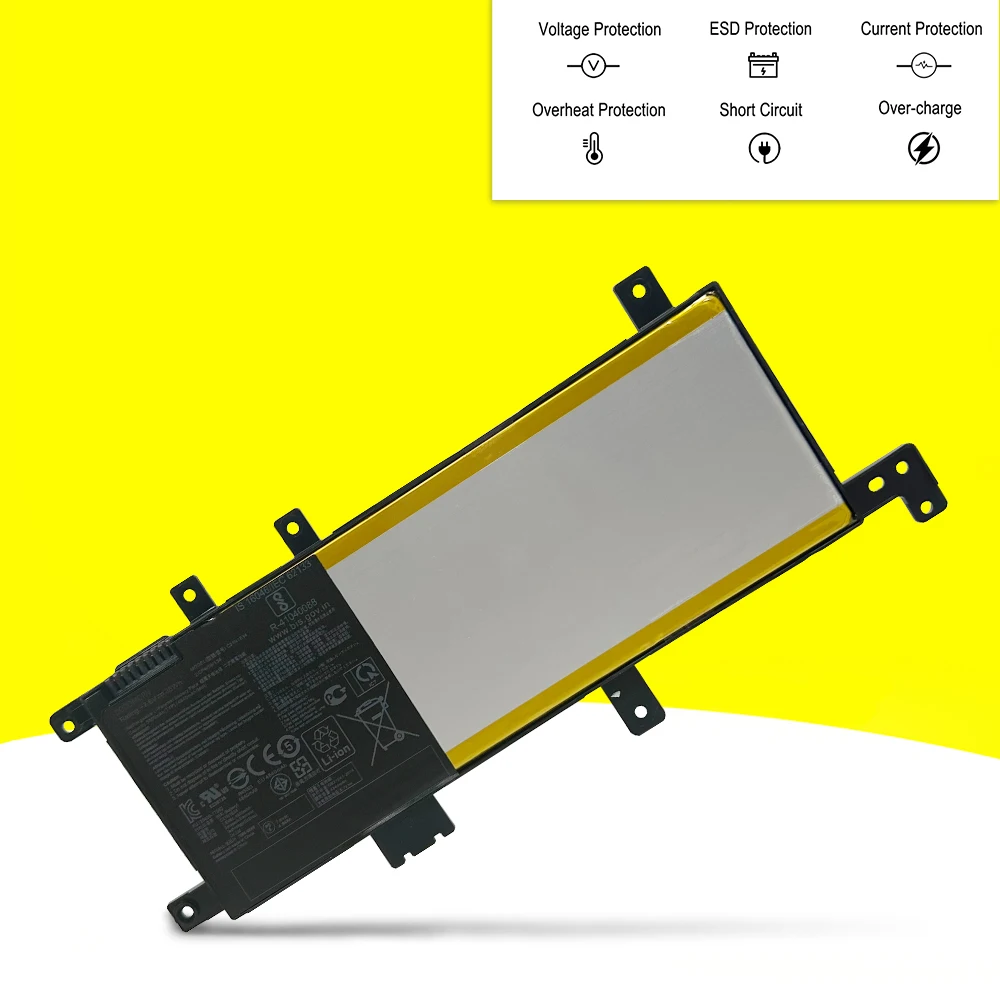 Аккумулятор C21N1634 для ноутбука ASUS X542U A542U R542U R542UR V587U A580U X580U X580B FL5900L FL8000L 7 6 В 38 Вт/ч 5000