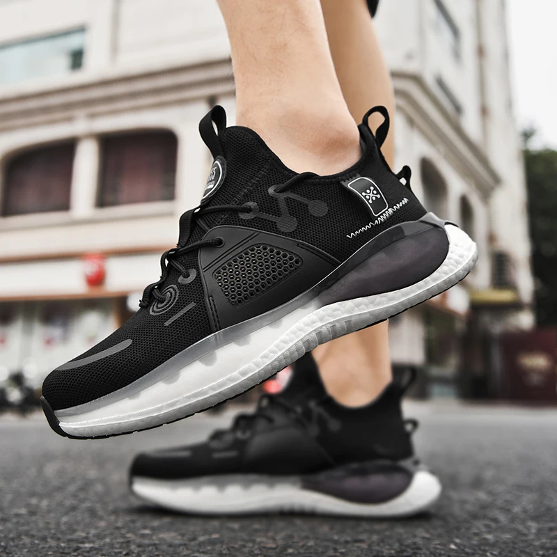 

Fashion Men's Casual Sneakers Cushioning Outdoor Comfortable Lightweight Jogging Shoes Non-Slip Breathable Sneakers Men's 39-44