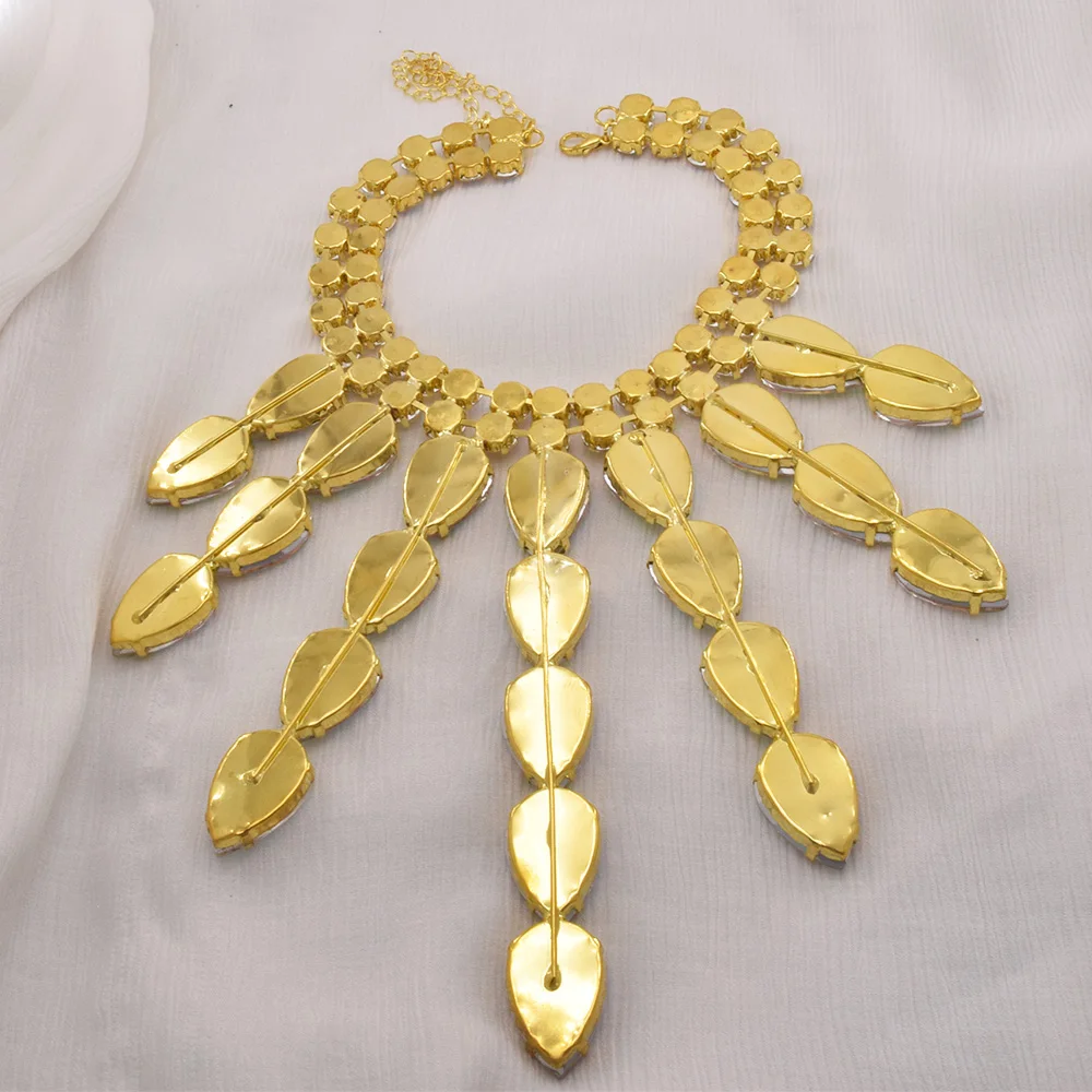 CuiEr Большая Драгоценность в форме капли воды для женщин нейтральный роскошный