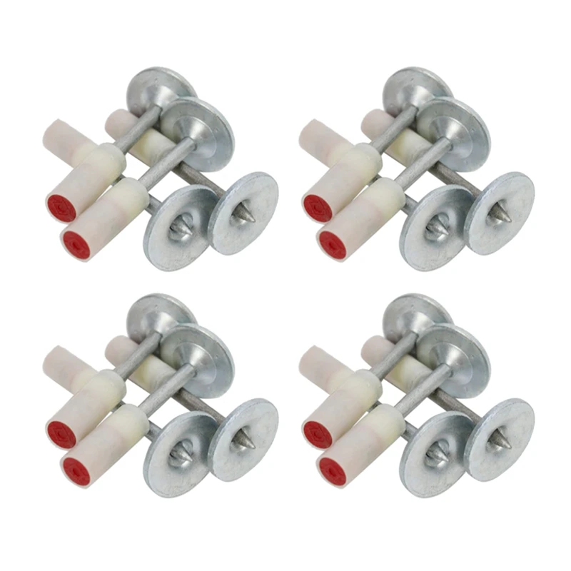 

400Pcs 32Mm Round Steel Nail For Manual Steel Nails Tool Ceiling Artifact Special Integrated Nail