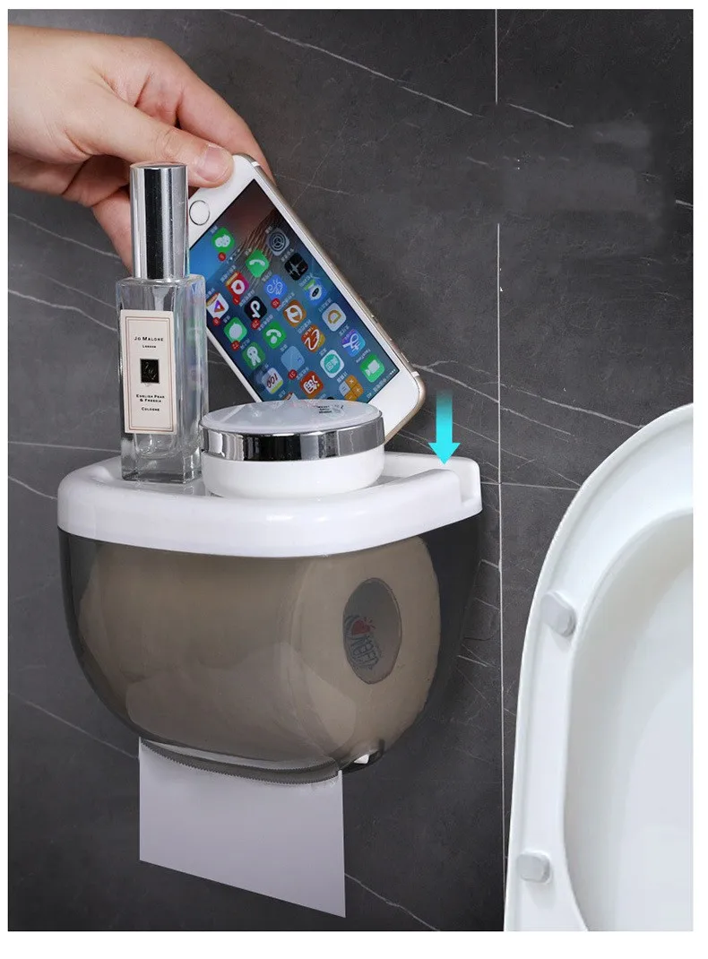 

Многофункциональная коробка для туалетной бумаги, коробка для хранения без отверстий, креативная коробка для рулонной бумаги, коробка для туалетной бумаги, полка для туалетной бумаги