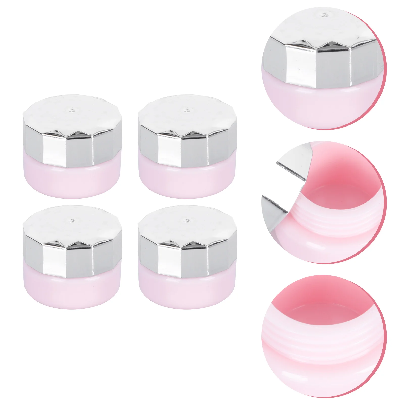 

Jars Cream Empty Sample Travelmakeup Bottle Containers Containerjar Mini Box Lotion Pot Creams Nail Round Small Polishtiny