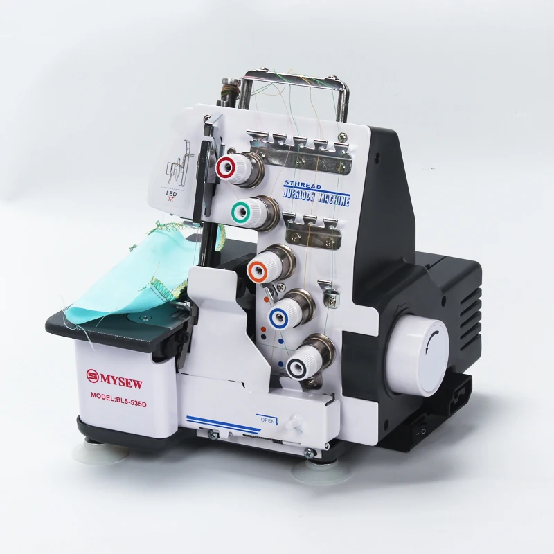

MRS535 Низкая цена Высокое качество Мини Бытовая оверлок швейная машина с отверстиями для пуговиц