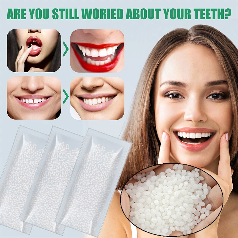 

Tooth Repair Filling Glue Resin False Teeth Glue Teeth Gap Temporary Repair Glue False Teeth Safety Fix Adhesive Dental Supplies