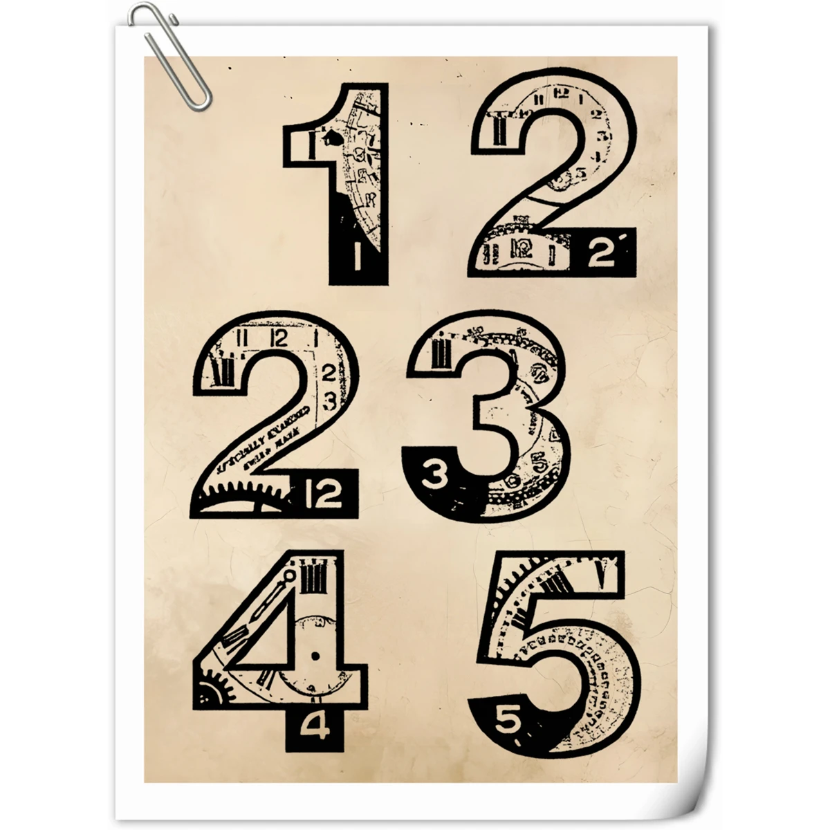 

Digital clock Clear Silicone Stamps for DIY Scrapbooking Photo Album Embossing Rubber Stamping 2024 New Arrival