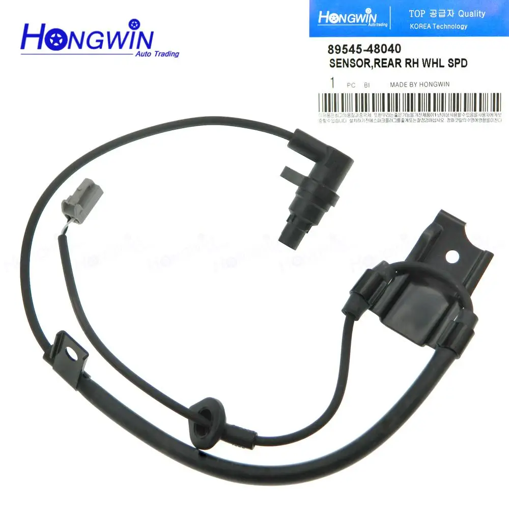 

89545-48040 Rear Right ABS Wheel Speed Sensor For Toyota Highlander 2008 2009 2010 2012 2013 8954548040 89545-0E050 895450E050