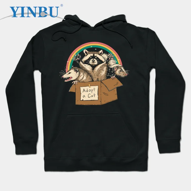 

Adopt Forbidden Cats pullover hoodie 2023 new in sweatshirts Fashion clothes