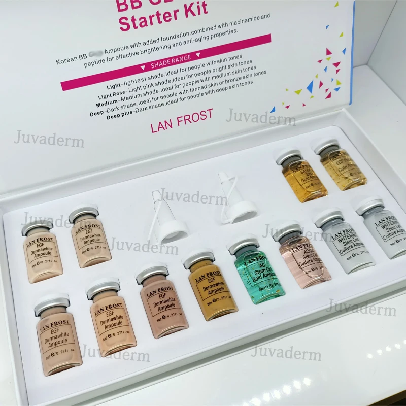 

Корейская косметика BB крем светящаяся жидкость экстракт-основа Ниацинамид Осветляющий долговечный жидкий набор для основы Набор для лица