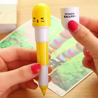 6pcs cute kawaii capsule creative pills ball ballpoint pens ballpen for card writing school use party gifts childrens day
