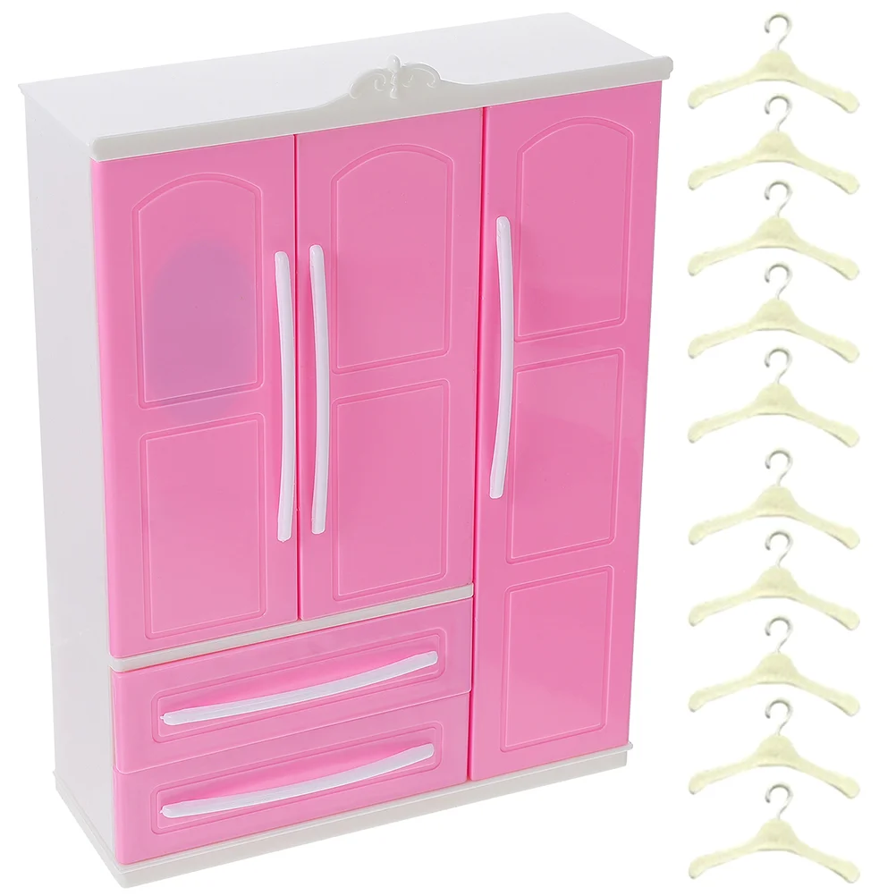 

Wardrobe Mini Clothes Hangers Closet Dolls House Ornaments Baby Para Mujer