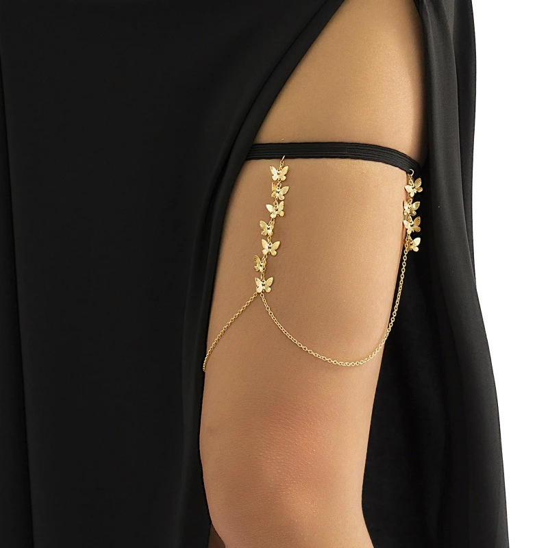 

Женская цепочка с подвеской в виде бабочки