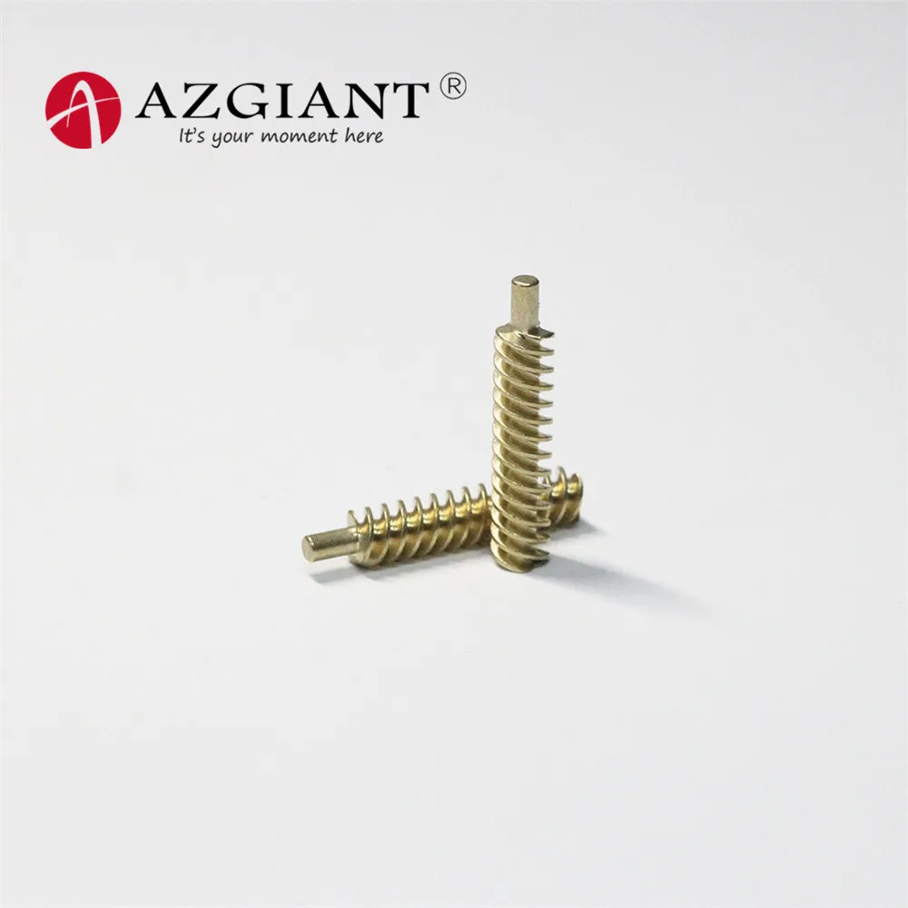 

AZGIANT 2pcs/lot 0.65M high quality modulus worm gear copper for KIA car door lock actuator 280 motor for Hyundai Entourage