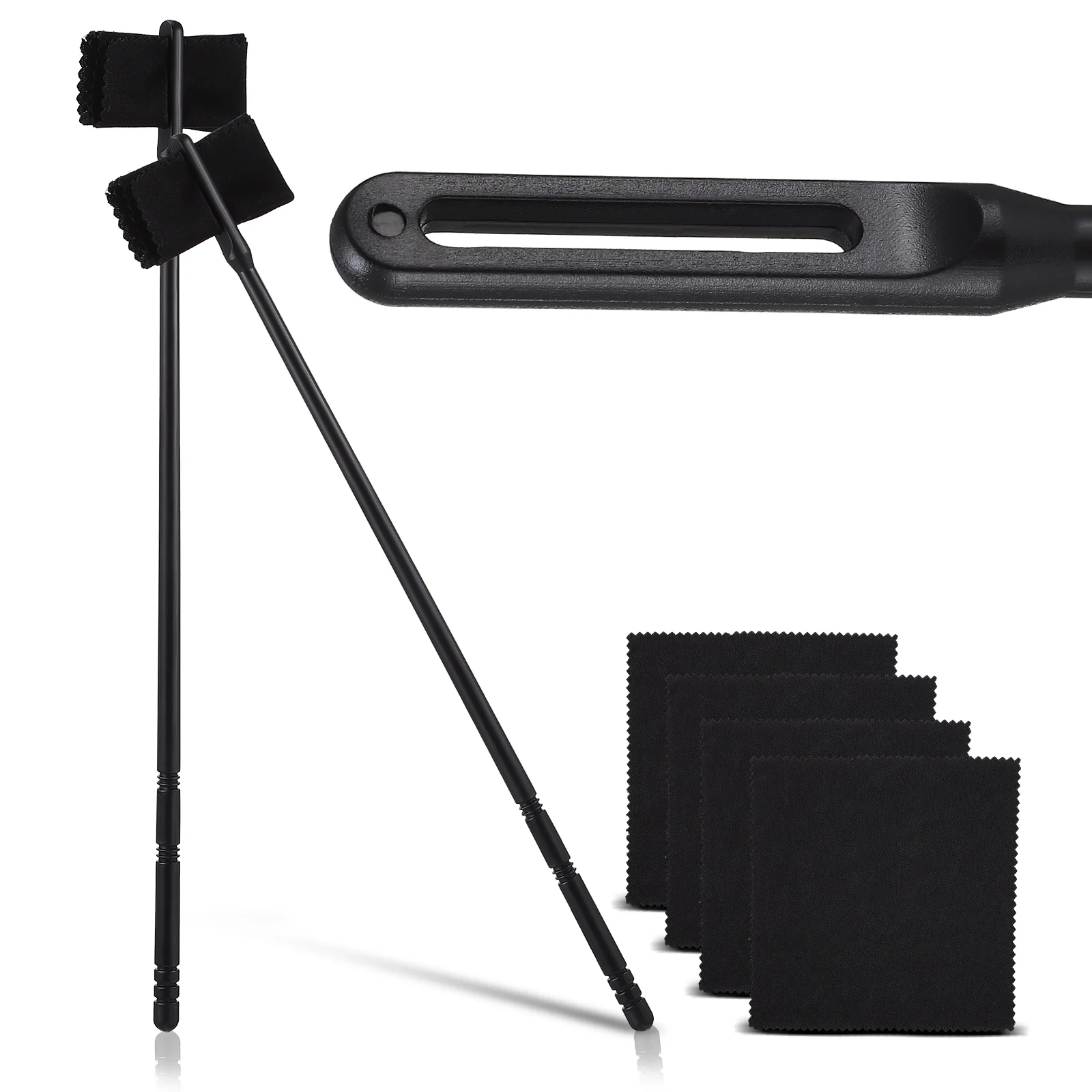 

Flute Cleaning Clean Cloth Rod Kittool Suppliesclarinet Polishing Set Musical Saxophone Swab Cleaner Recorder Care Brush