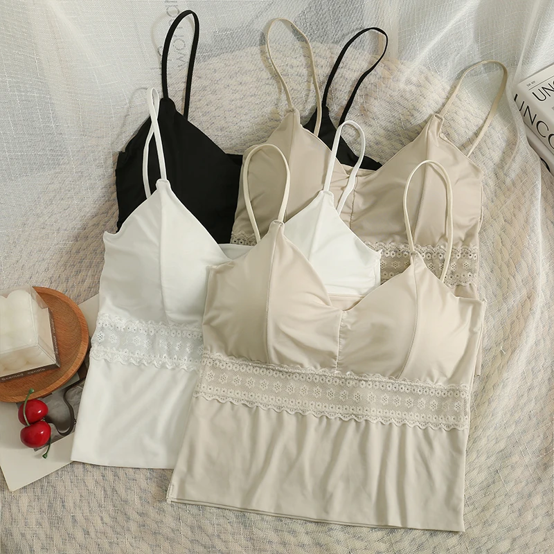 

Кружевной ажурный корсет, бюстье, шикарная пикантная майка с открытыми плечами, топ, корейская мода, кофта с бюстгальтером, женский летний у...