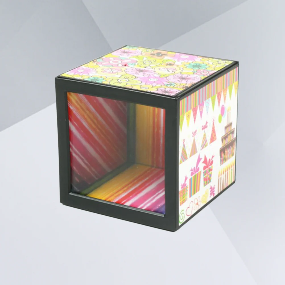 

1pc Bank Prop Fun Disappear Trick Props Storage Box for Stage Party