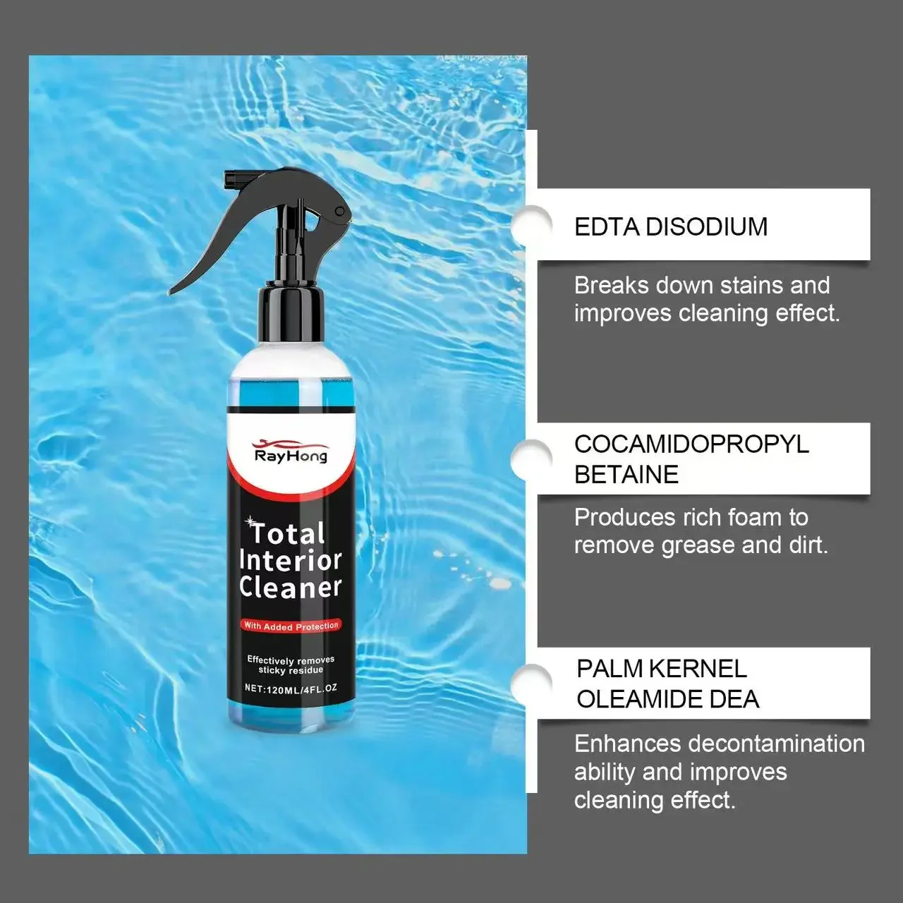 Средство для очистки автомобиля многофункциональная пена ухода за автомобилем