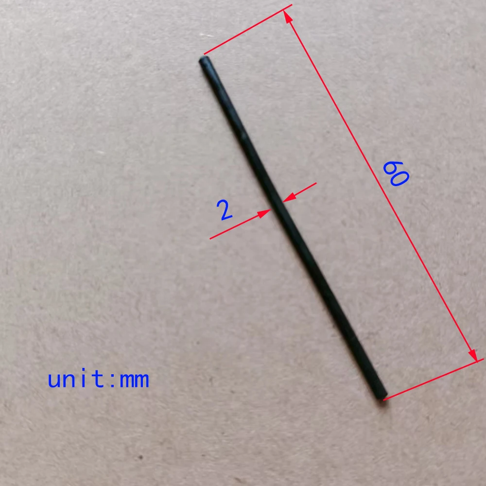 10100 шт., пластиковые оси, 2x60 мм (art.: 3920c8bbf2303) - 3920c8bbf2303