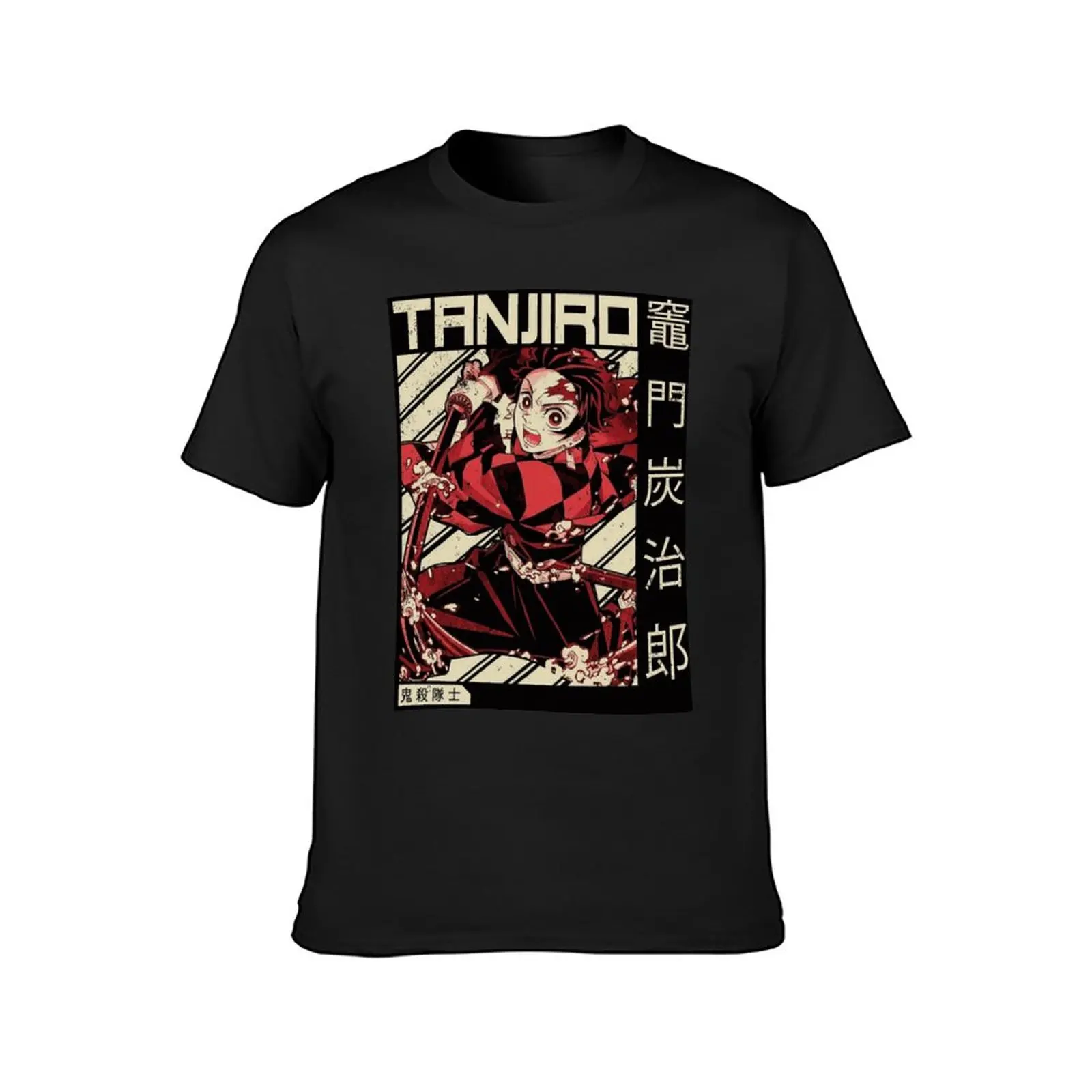 

Футболка TANJIRO DEMON SLAYER Kimetsu No Yaiba популярные футболки с принтом с коротким рукавом 100% хлопок футболка забавная Оригинальная одежда