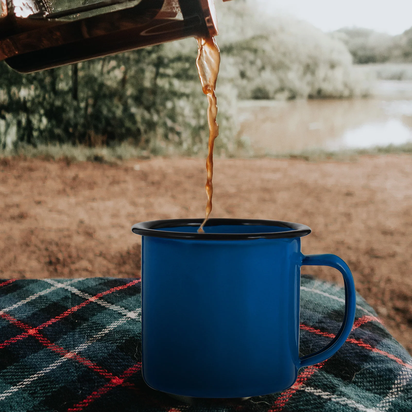 Эмалированная кружка в крапинку винтажная стеклянная чашка для воды пиво мисс