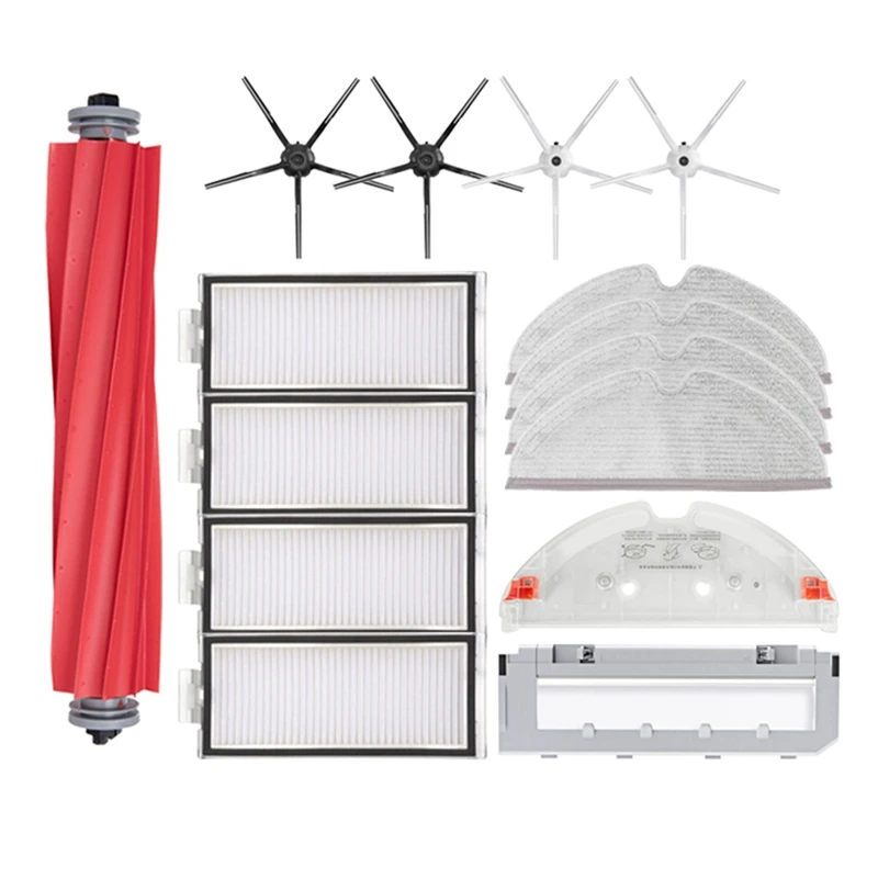 

Main Side Brush Mop Cloth Filter Replacement Parts Kits For Xiaomi Roborock Q7 Max+ T8 Robotic Vacuum Cleaner