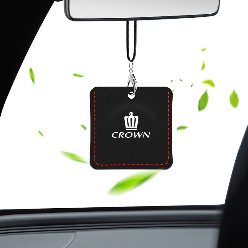 Ожерелье с диффузором для зеркала заднего вида автомобиля подвеска из замши Toyota