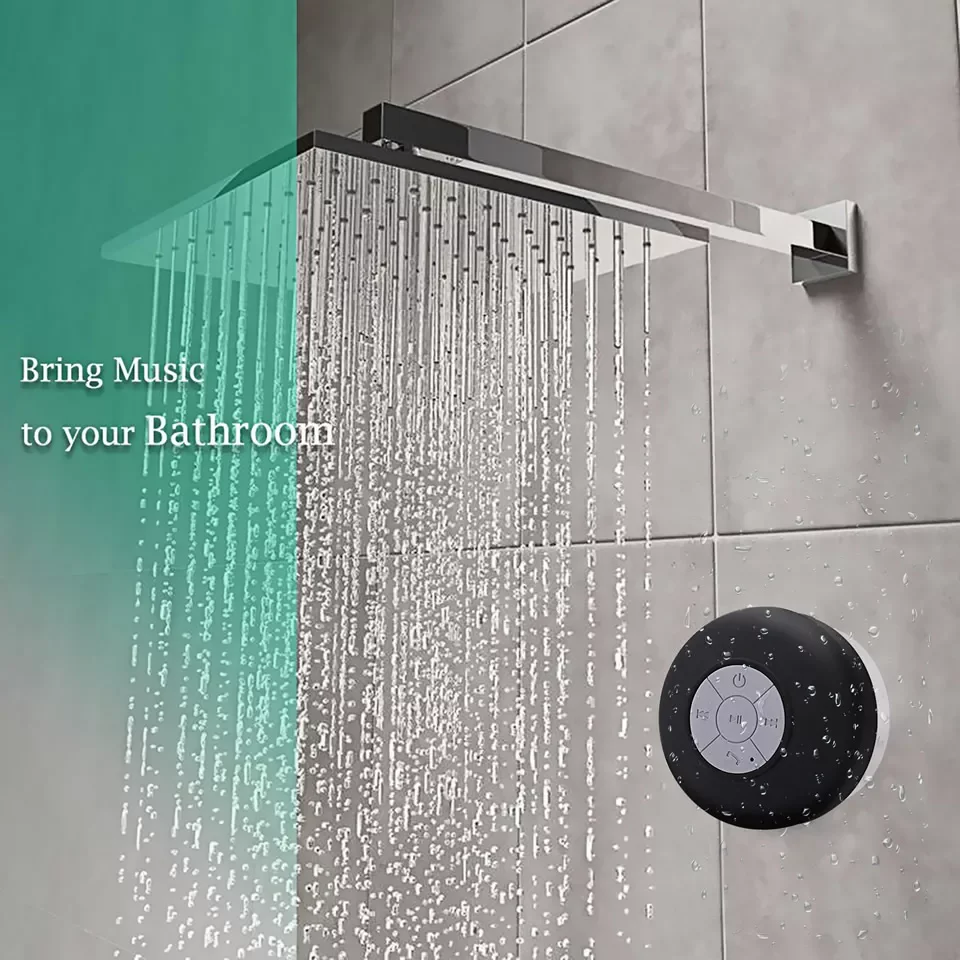 

Portable Bluetooth Speaker Wireless Waterproof Shower Speakers for Phone PC Bluetooth Soundbar Hand Free Car Speaker Loudspeaker