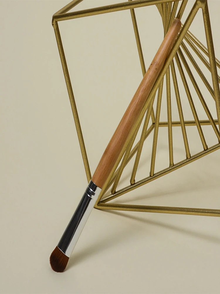 Бамбуковая ручка Кисть для макияжа глаз тени век кисть растушевки мягкие волосы