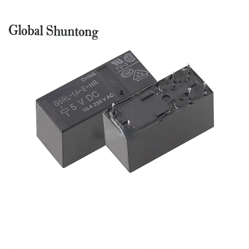 

10PCS Relay G5RL-1A-E-HR-5VDC 12VDC 24VDC 6-pin 16A Group Normally Open